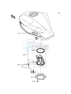 Z250SL_ABS BR250FFS XX (EU ME A(FRICA) drawing Fuel Pump