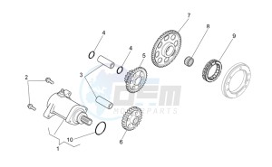 SXV 450-550 Street Legal drawing Starter motor