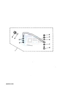 9-9F drawing STEERING-ATTACHMENT