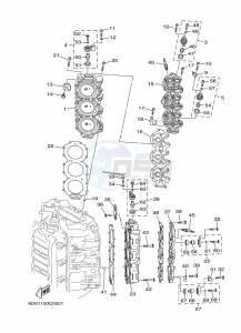 Z300TUR drawing CYLINDER--CRANKCASE-2