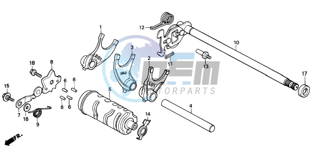 GEARSHIFT DRUM