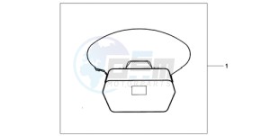 FES1259 Europe Direct - (ED) drawing INNERBAG TOPBOX