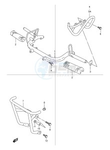 LT80 (P1) drawing FOOTREST