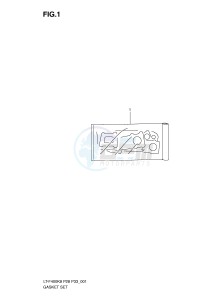 LT-F400 (P28-P33) drawing GASKET SET