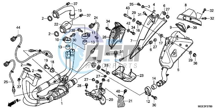 EXHAUST MUFFLER