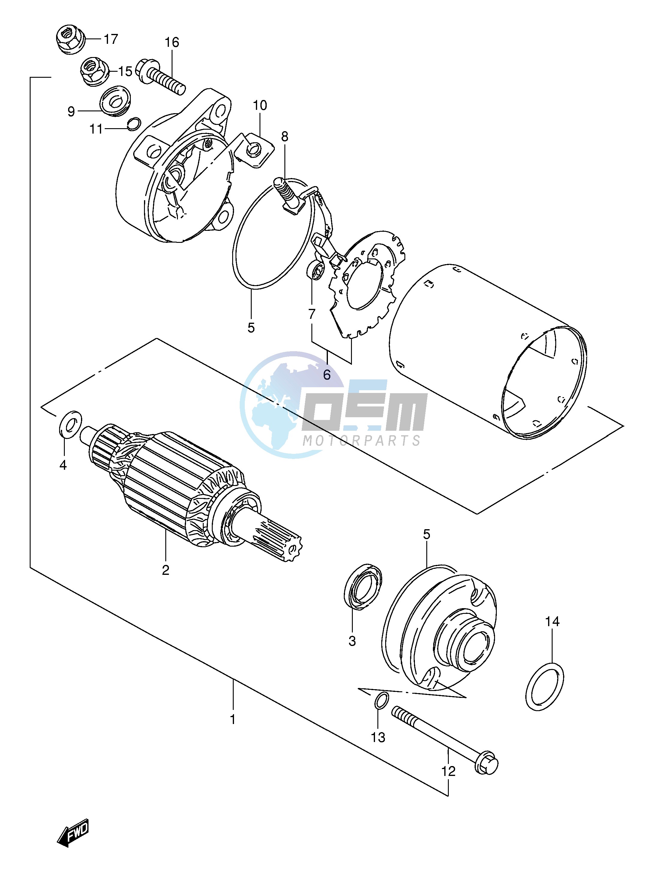 STARTING MOTOR