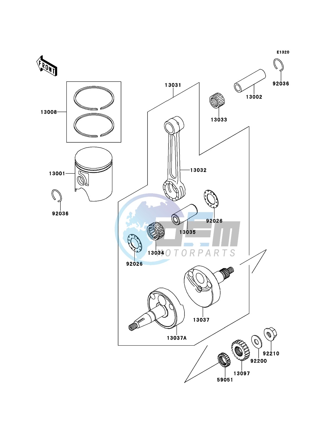 Crankshaft/Piston(s)