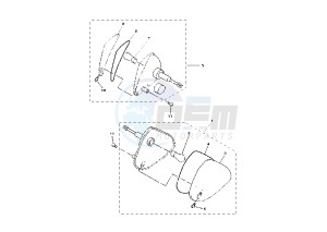 YP MAJESTY DX 250 drawing FLASHER LIGHT