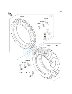 VN 2000 E [VULCAN 2000 CLASSIC] (6F-7F) E7F drawing TIRES