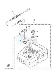 F50A drawing FUEL-TANK