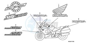 ST1300A9 ED / ABS MME drawing MARK