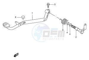 LT-F160 (P24) drawing REAR BRAKE