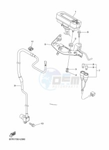 WR250F (BAK9) drawing METER