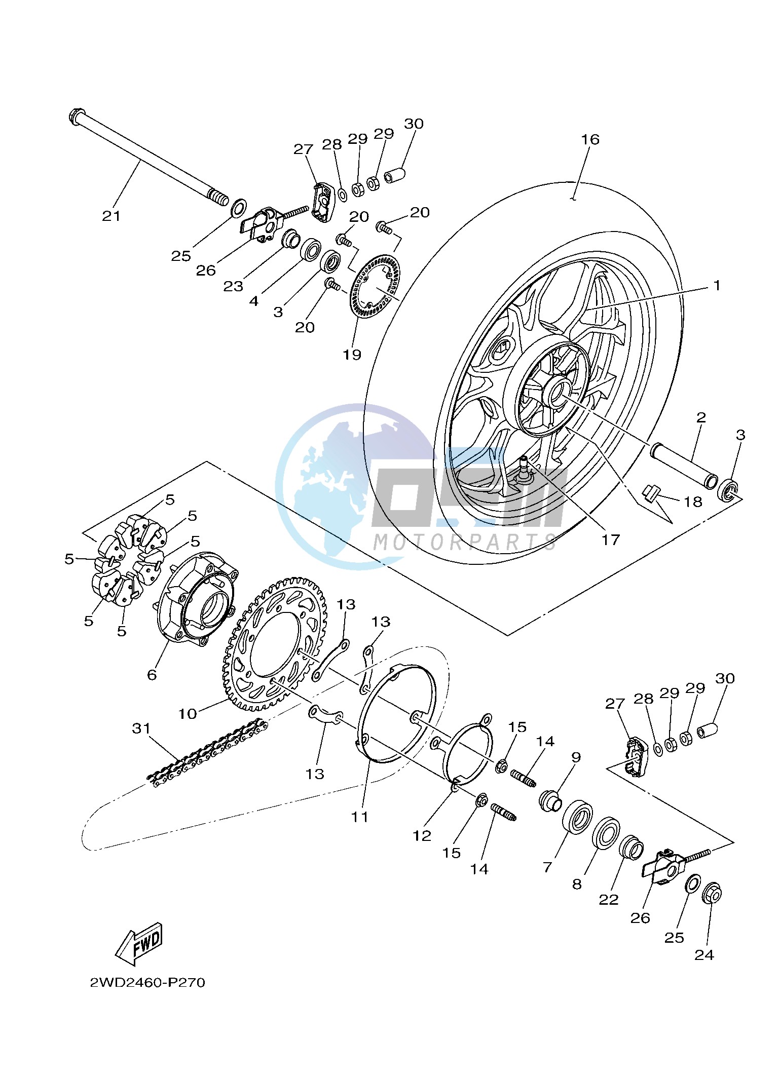 REAR WHEEL