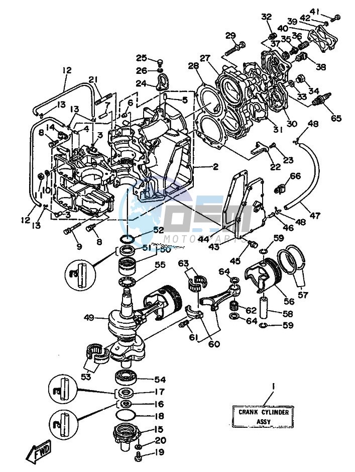 CYLINDER--CRANKCASE