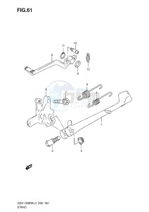 GSX1300R drawing STAND