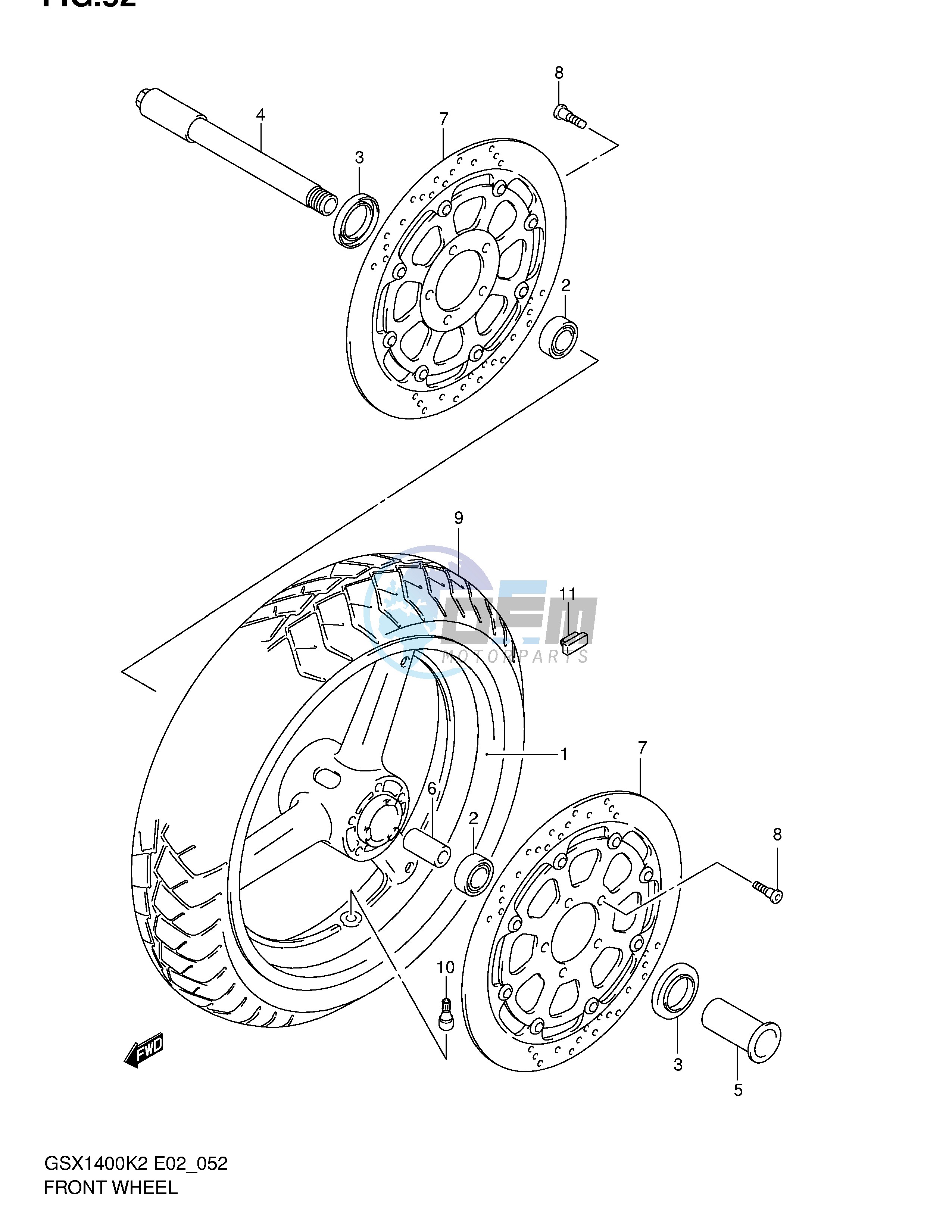 FRONT WHEEL