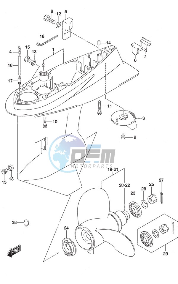 Gear Case (C/R)