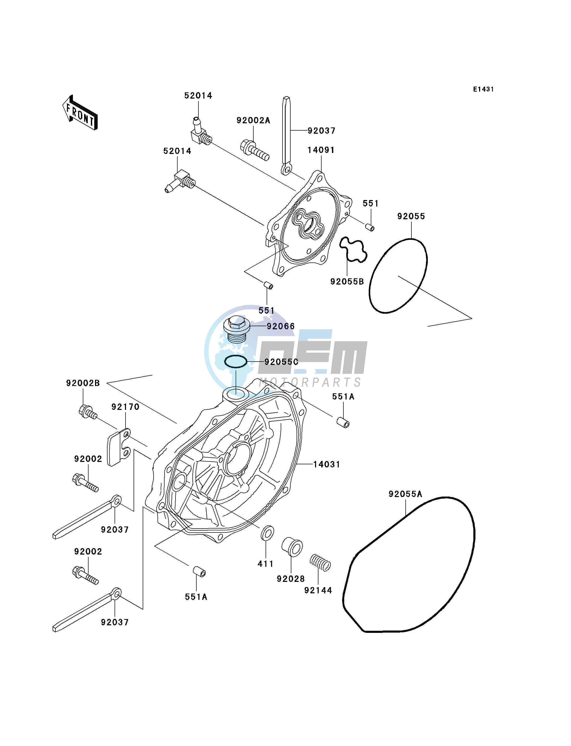 ENGINE COVER-- S- -