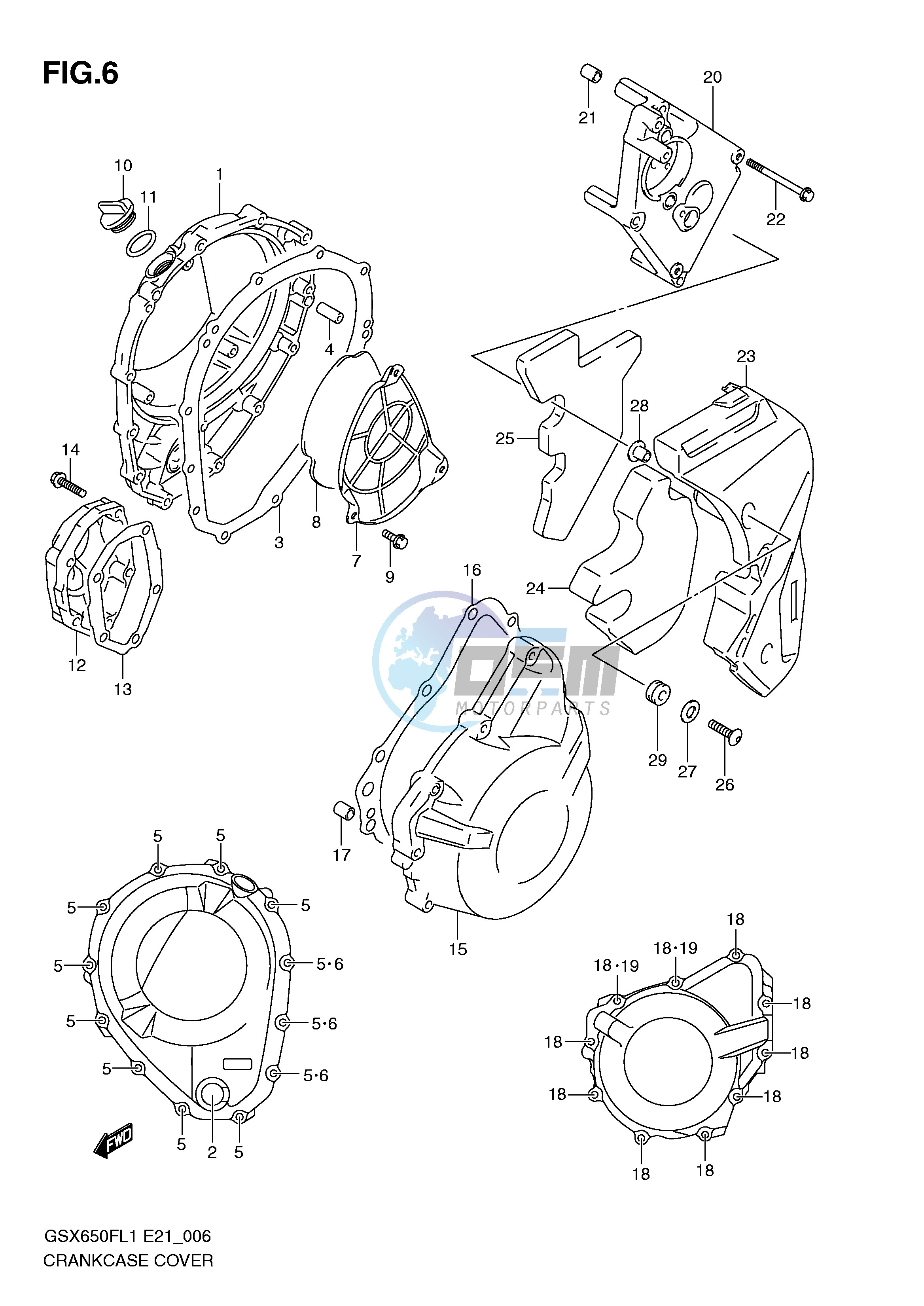 CRANKCASE COVER