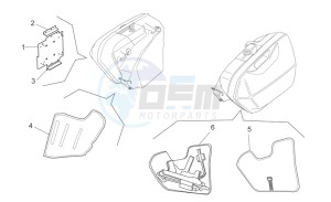 Norge 1200 IE 1200 drawing Police Side cases II