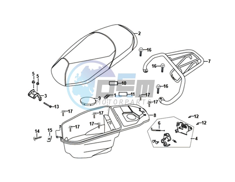 BUDDTSEAT - HELMET BOX - CARRIER