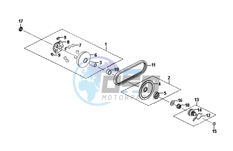 CLUTCH / V BELT