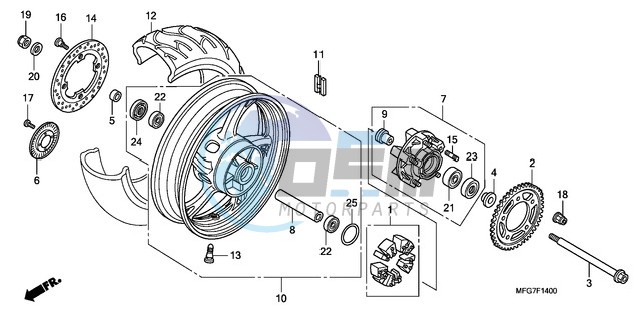 REAR WHEEL