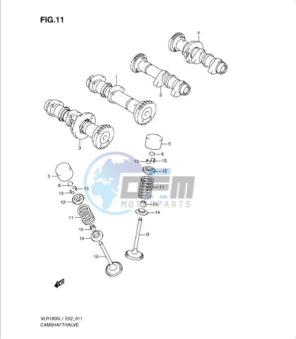 CAMSHAFT - VALVE