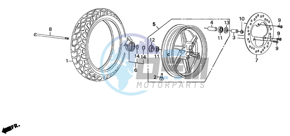 FRONT WHEEL (2)