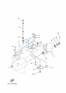 F50HEDL drawing LOWER-CASING-x-DRIVE-2