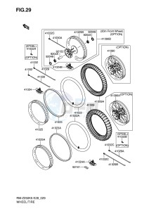 RM-Z250 (E28) drawing WHEEL TIRE