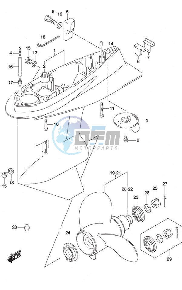 Gear Case (C/R)