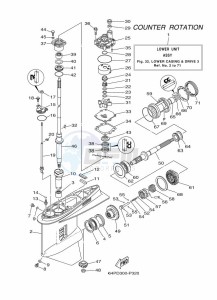 FL150DET1X drawing PROPELLER-HOUSING-AND-TRANSMISSION-3