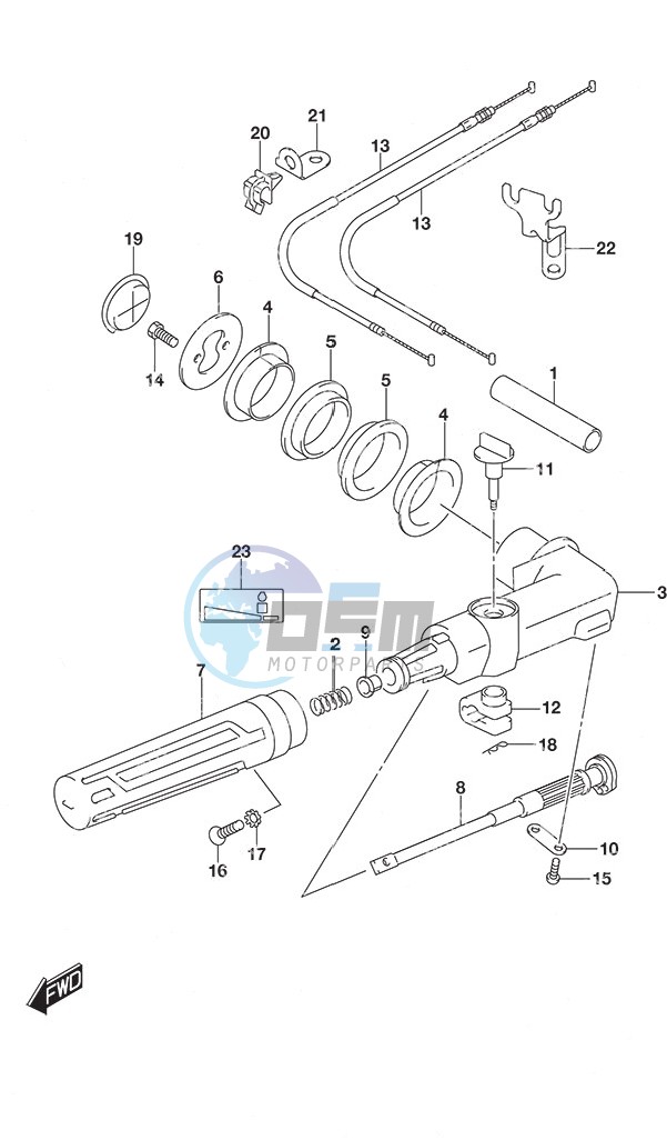 Tiller Handle