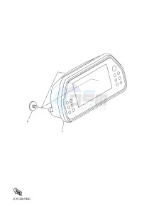 YZF-R1 998 R1 (2CR1 2CR2) drawing METER