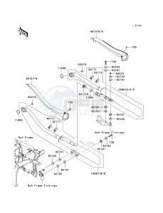 VN 900 C [VULCAN 900 CUSTOM] (7F-9FA) C7F drawing MUFFLER-- S- -