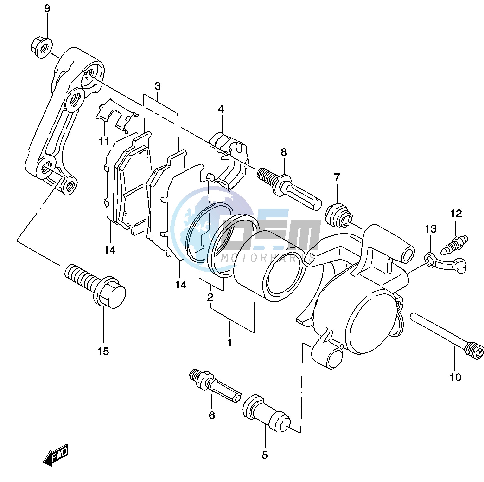 FRONT CALIPER