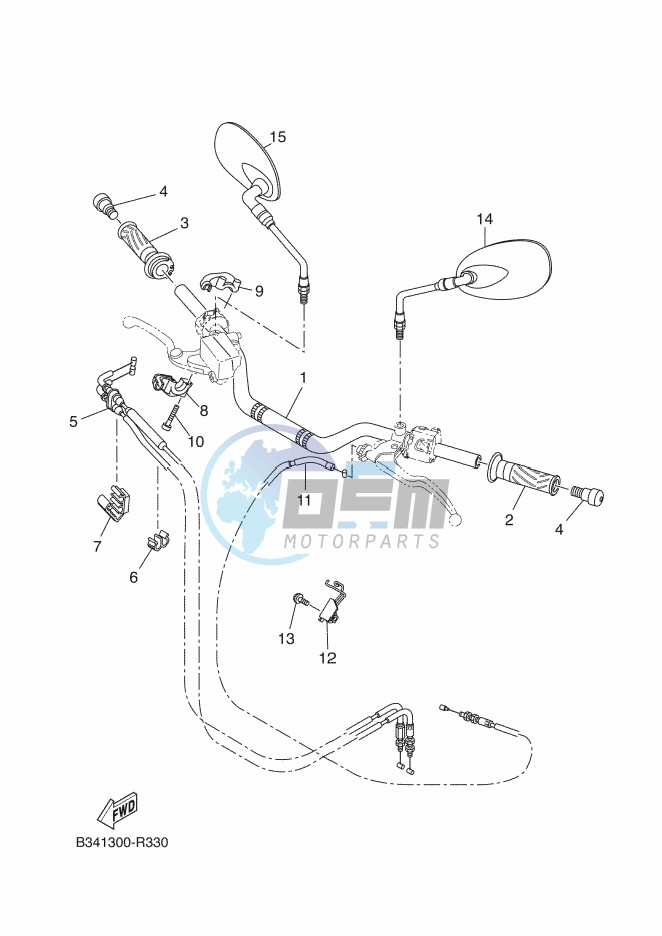 STEERING HANDLE & CABLE