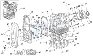 Griso V IE 1100 drawing Crank-case