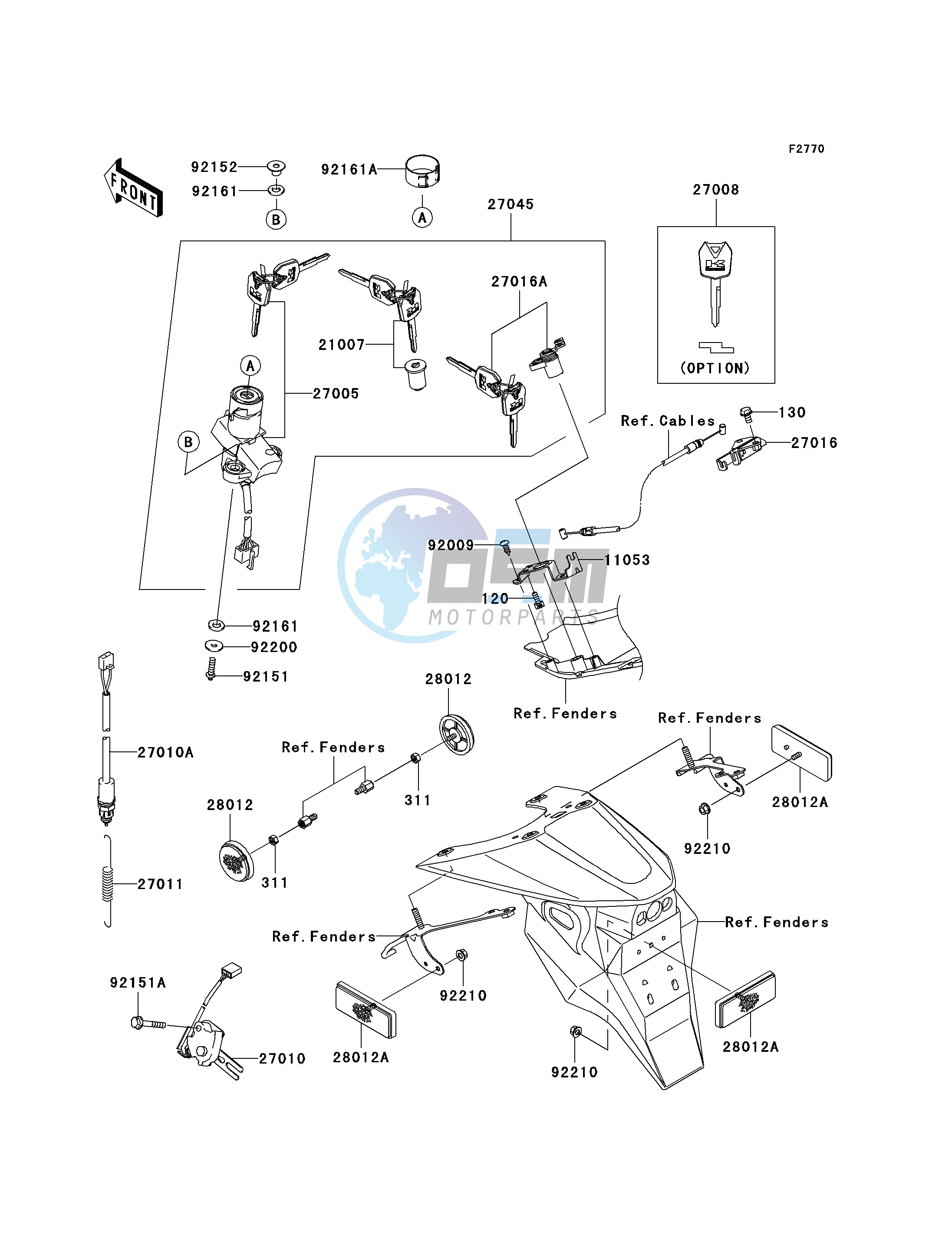 IGNITION SWITCH_LOCKS_REFLECTORS