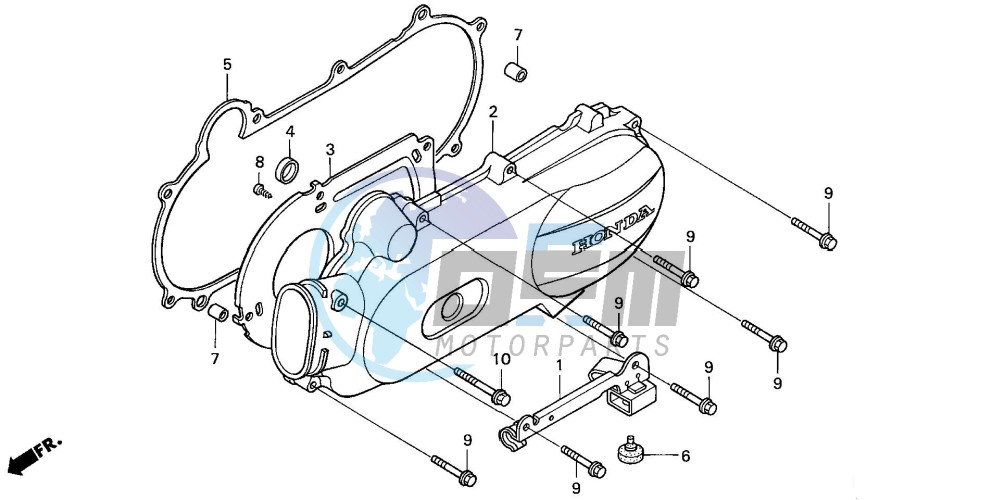 LEFT CRANKCASE COVER