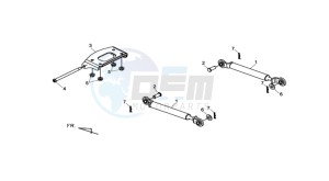 MAXSYM 400 EFI drawing OPEN HOLDER