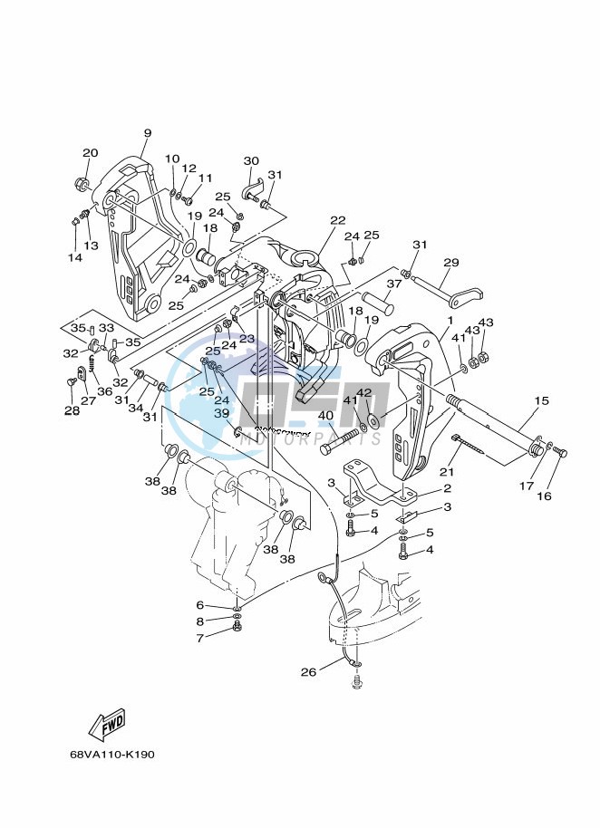 FRONT-FAIRING-BRACKET