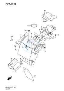 DL1000 ABS V-STROM EU drawing HOLDER