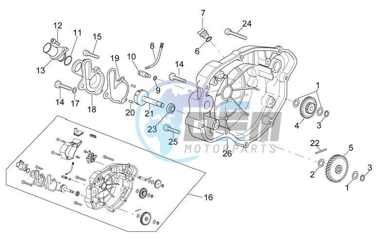 Clutch cover