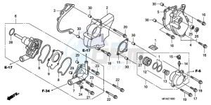 CBF1000A9 Europe Direct - (ED) drawing WATER PUMP