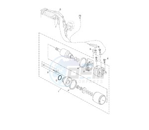 YP R X-MAX 250 drawing STARTING MOTOR