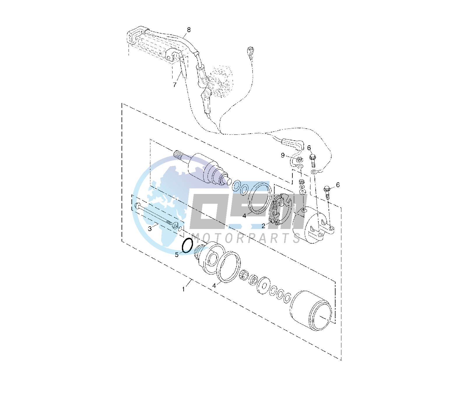 STARTING MOTOR