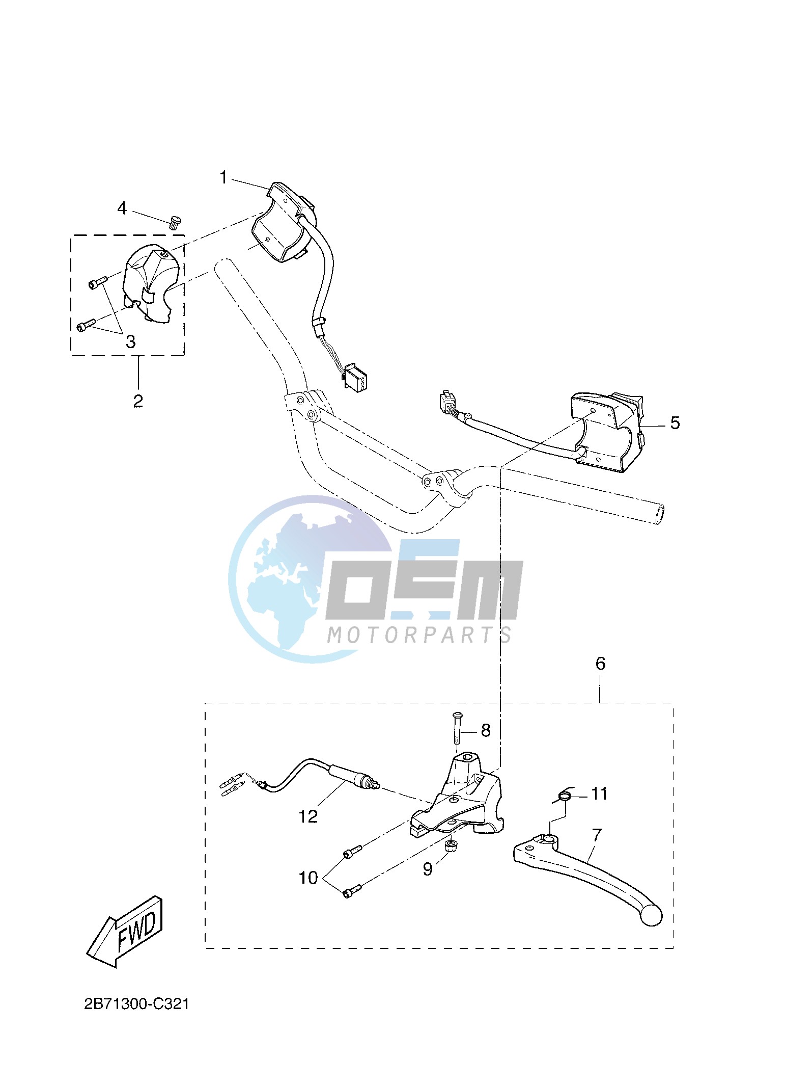 HANDLE SWITCH & LEVER